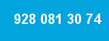 928 081 30 74